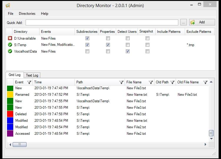 DirectoryMonitorPro,监控.